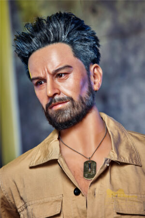 Brian - Irontech TPE Male Doll con viso in Silicone - 175cm - REALISTICO