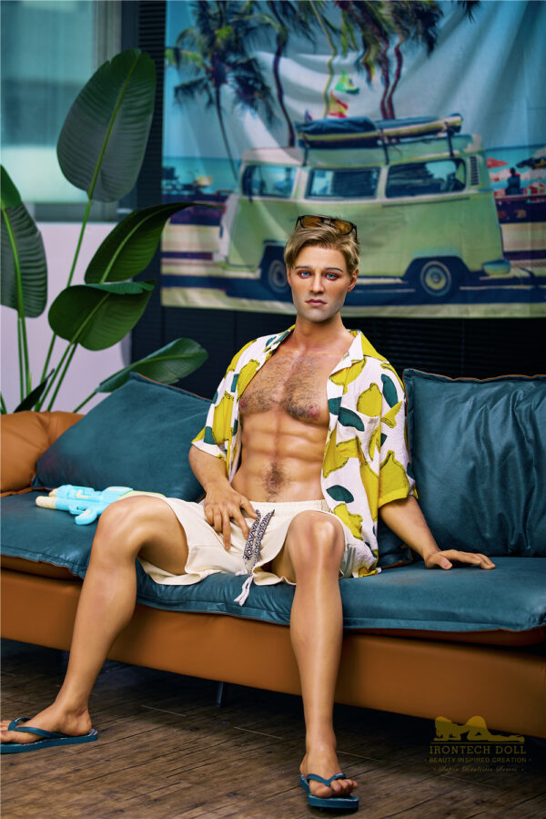 Jack - Irontech Silicone Male Doll - 176cm - ULTRA REALISTICO - immagine 9