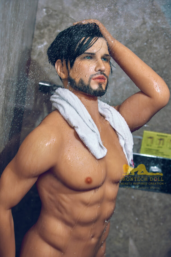 Ralf - Irontech TPE Male Doll con viso in Silicone - 162cm - REALISTICO - immagine 36