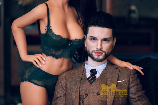 Kevin - Irontech TPE Male Doll con viso in Silicone - 162cm - REALISTICO - immagine 8