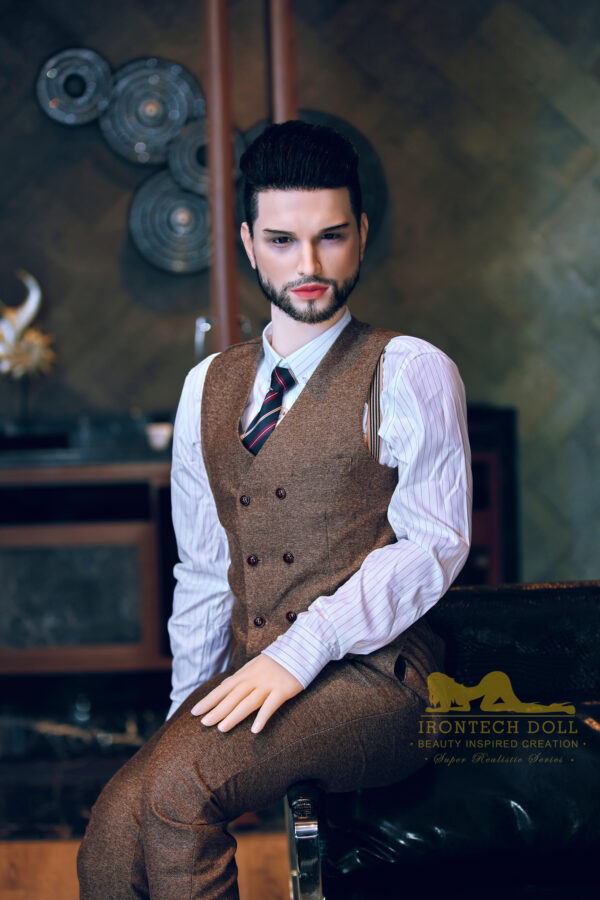 Kevin - Irontech TPE Male Doll con viso in Silicone - 162cm - REALISTICO - immagine 10