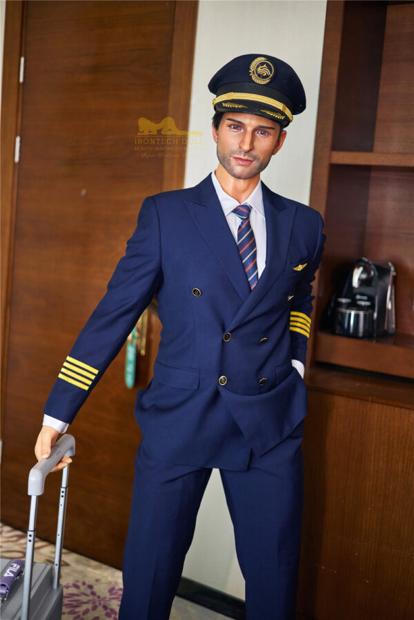 George - Irontech Silicone Male Doll - 176cm - ULTRA REALISTICO - immagine 4