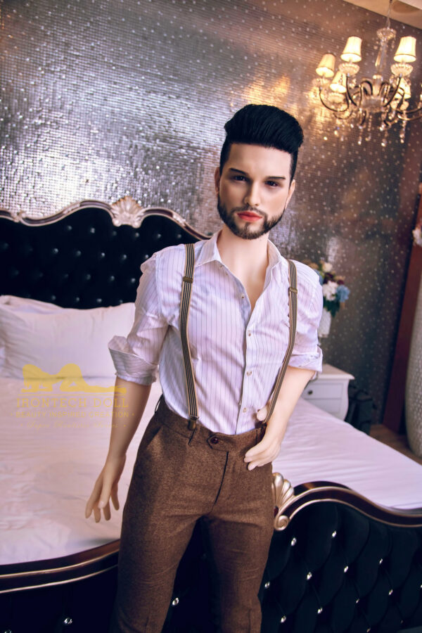 Kevin - Irontech TPE Male Doll con viso in Silicone - 162cm - REALISTICO - immagine 17