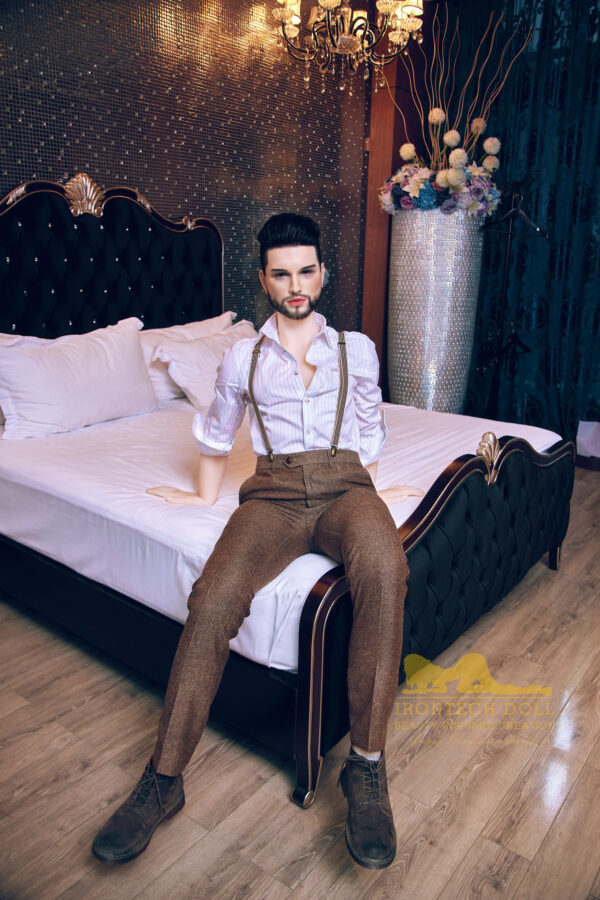 Kevin - Irontech TPE Male Doll con viso in Silicone - 162cm - REALISTICO - immagine 18