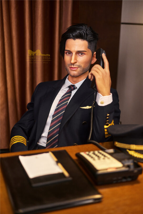 George - Irontech Silicone Male Doll - 176cm - ULTRA REALISTICO - immagine 17