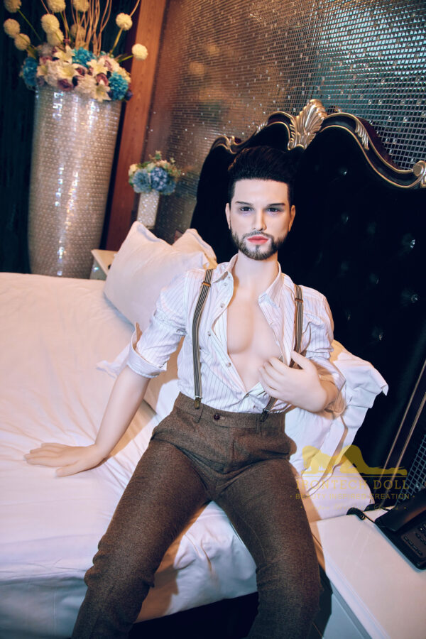 Kevin - Irontech TPE Male Doll con viso in Silicone - 162cm - REALISTICO - immagine 27