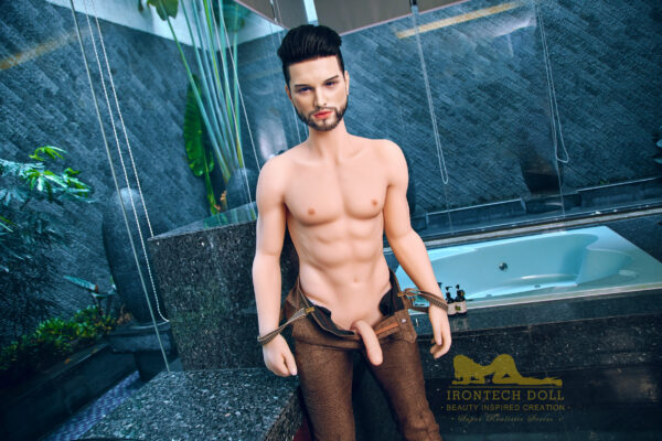 Kevin - Irontech TPE Male Doll con viso in Silicone - 162cm - REALISTICO - immagine 33