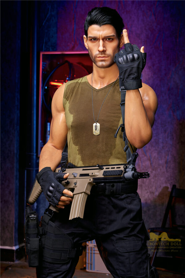 Tom - Irontech Silicone Male Doll - 176cm - ULTRA REALISTICO - immagine 12