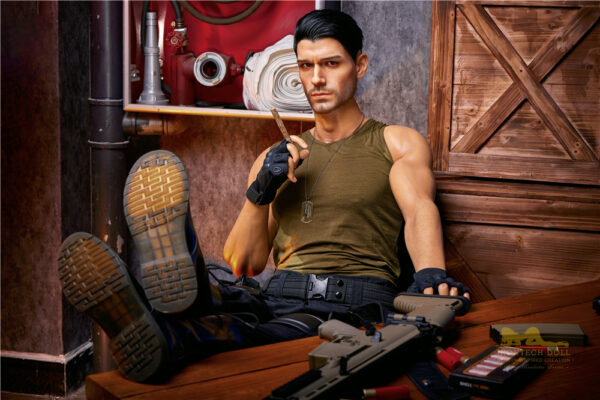 Tom - Irontech Silicone Male Doll - 176cm - ULTRA REALISTICO - immagine 18