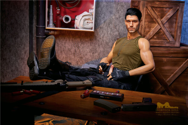 Tom - Irontech Silicone Male Doll - 176cm - ULTRA REALISTICO - immagine 20