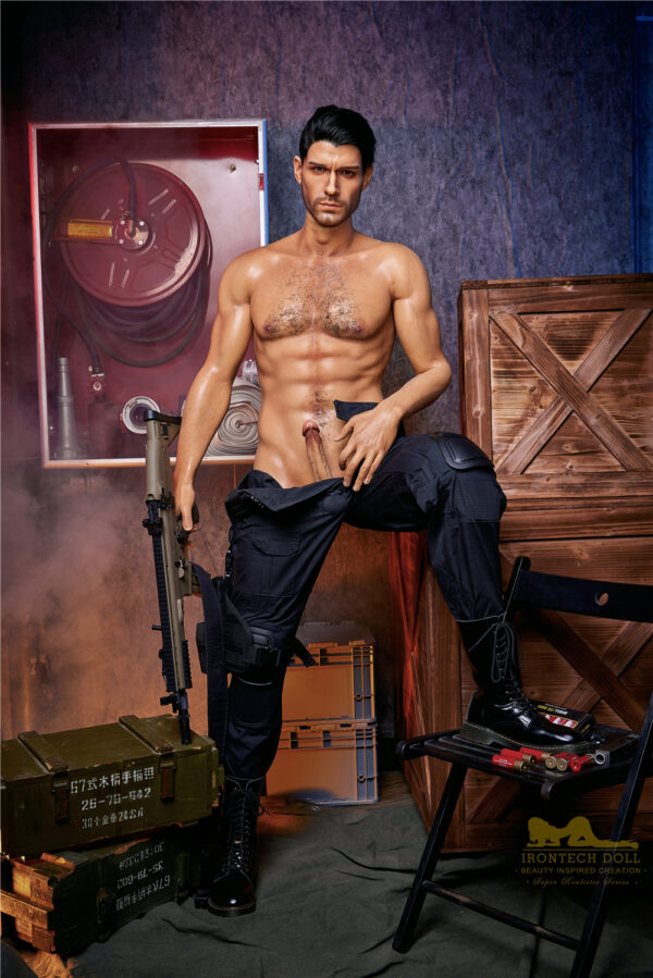 Tom - Irontech Silicone Male Doll - 176cm - ULTRA REALISTICO - immagine 26