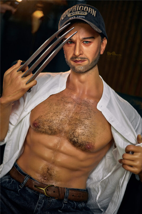William - Irontech Silicone Male Doll - 176cm - ULTRA REALISTICO - immagine 11