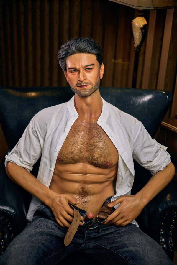 William - Irontech Silicone Male Doll - 176cm - ULTRA REALISTICO - immagine 17