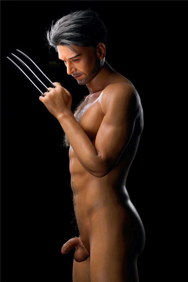William - Irontech Silicone Male Doll - 176cm - ULTRA REALISTICO - immagine 28