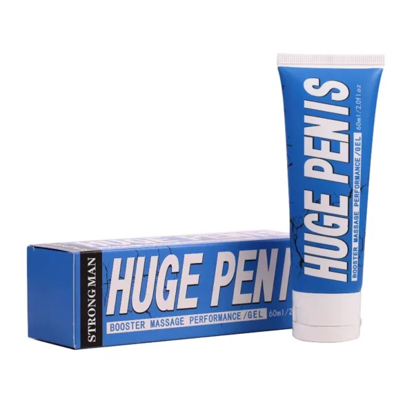 HUGE PENIS STRONG MAN - Crema per l'allungamento e l'ingrossamento del pene - immagine 5